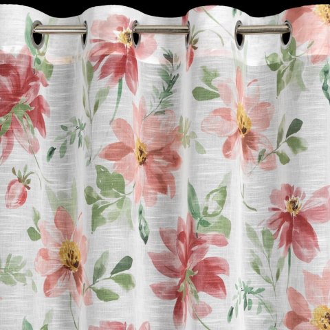 ZASŁONA GOTOWA DEBI 140 X 250 CM BIAŁY ZASŁONA GOTOWA DEBI 140 X 250 CM BIAŁY