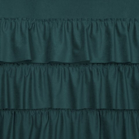 ZASŁONA GOTOWA MEGI 140 X 250 CM CIEMNOZIELONY ZASŁONA GOTOWA MEGI 140 X 250 CM CIEMNOZIELONY