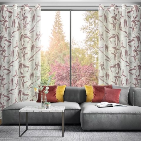 ZASŁONA GOTOWA PATI 140 X 250 CM NATURALNY ZASŁONA GOTOWA PATI 140 X 250 CM NATURALNY