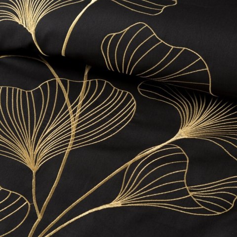 KOMPLET POŚCIELI HAFT2 220 X 200 CM CZARNY KOMPLET POŚCIELI HAFT2 220 X 200 CM CZARNY