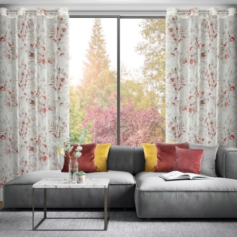 ZASŁONA GOTOWA AVA 140 X 250 CM BIAŁY ZASŁONA GOTOWA AVA 140 X 250 CM BIAŁY