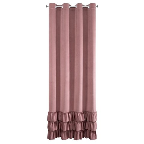 ZASŁONA GOTOWA MEGI 140 X 250 CM CIEMNORÓŻOWY ZASŁONA GOTOWA MEGI 140 X 250 CM CIEMNORÓŻOWY