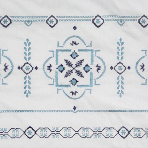 KOMPLET POŚCIELI SATYNOWEJ HAFT 160 X 200 CM BIAŁY KOMPLET POŚCIELI SATYNOWEJ HAFT 160 X 200 CM BIAŁY