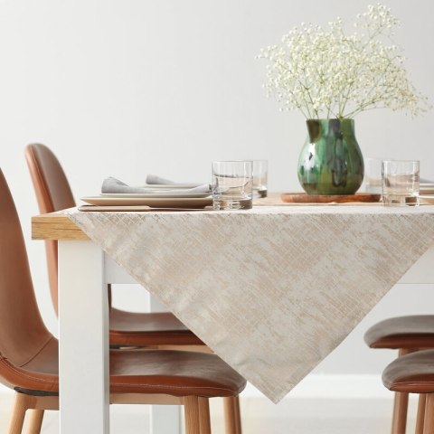 OBRUS ALINA 85 X 85 CM BEŻOWY OBRUS ALINA 85 X 85 CM BEŻOWY