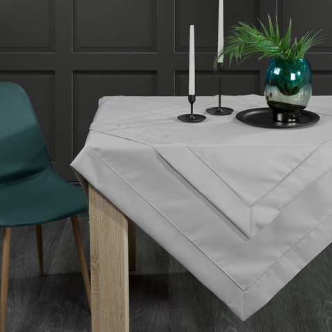 OBRUS MADELE 140 X 180 CM SREBRNY OBRUS MADELE 140 X 180 CM SREBRNY