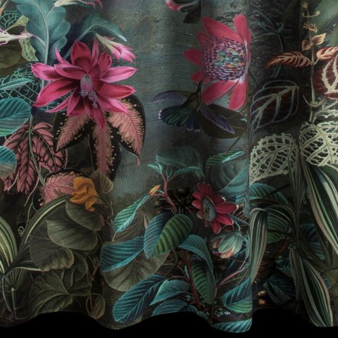 ZASŁONA GOTOWA ALINE 140 X 250 CM CIEMNOZIELONY ZASŁONA GOTOWA ALINE 140 X 250 CM CIEMNOZIELONY