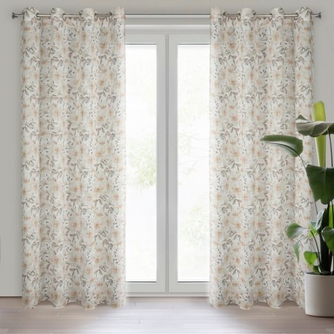 ZASŁONA GOTOWA AMARA 140 X 250 CM NATURALNY ZASŁONA GOTOWA AMARA 140 X 250 CM NATURALNY