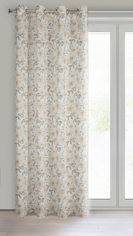 ZASŁONA GOTOWA AMARA 140 X 250 CM NATURALNY ZASŁONA GOTOWA AMARA 140 X 250 CM NATURALNY