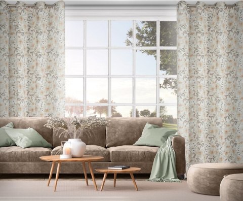 ZASŁONA GOTOWA AMARA 140 X 250 CM NATURALNY ZASŁONA GOTOWA AMARA 140 X 250 CM NATURALNY