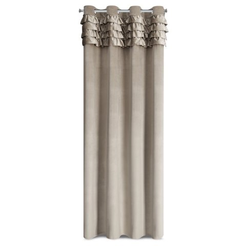 ZASŁONA GOTOWA ERIN 140 X 250 CM BEŻOWY ZASŁONA GOTOWA ERIN 140 X 250 CM BEŻOWY