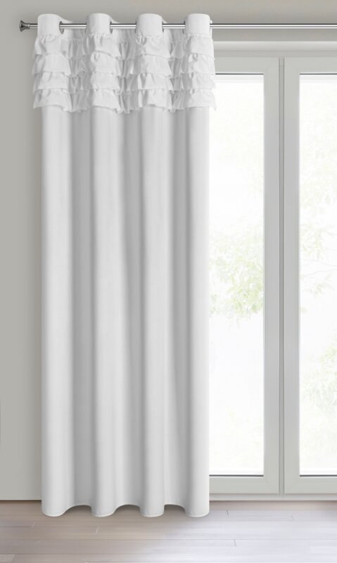 ZASŁONA GOTOWA ERIN 140 X 250 CM BIAŁY ZASŁONA GOTOWA ERIN 140 X 250 CM BIAŁY