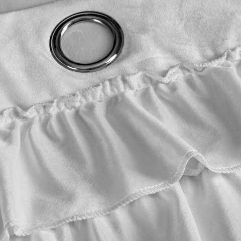 ZASŁONA GOTOWA ERIN 140 X 250 CM BIAŁY ZASŁONA GOTOWA ERIN 140 X 250 CM BIAŁY