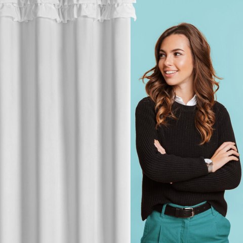 ZASŁONA GOTOWA ERIN 140 X 250 CM BIAŁY ZASŁONA GOTOWA ERIN 140 X 250 CM BIAŁY