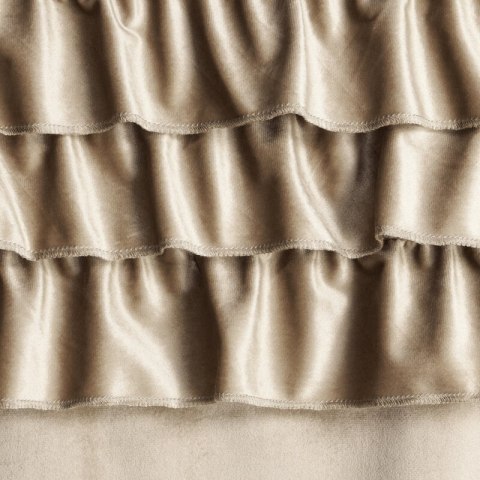 ZASŁONA GOTOWA ERIN 140 X 250 CM CIEMNOBEŻOWY ZASŁONA GOTOWA ERIN 140 X 250 CM CIEMNOBEŻOWY