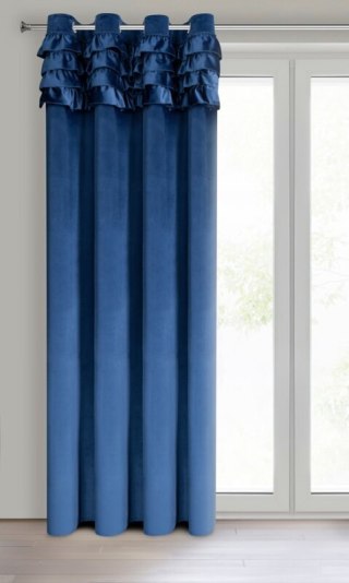 ZASŁONA GOTOWA ERIN 140 X 250 CM GRANATOWY