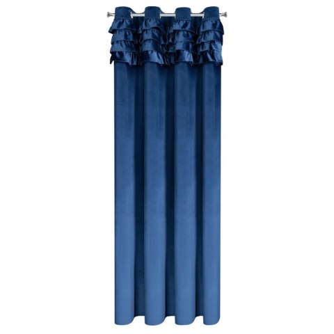 ZASŁONA GOTOWA ERIN 140 X 250 CM GRANATOWY ZASŁONA GOTOWA ERIN 140 X 250 CM GRANATOWY