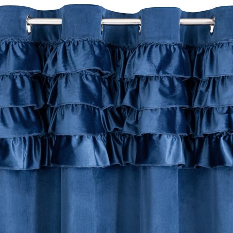 ZASŁONA GOTOWA ERIN 140 X 250 CM GRANATOWY ZASŁONA GOTOWA ERIN 140 X 250 CM GRANATOWY