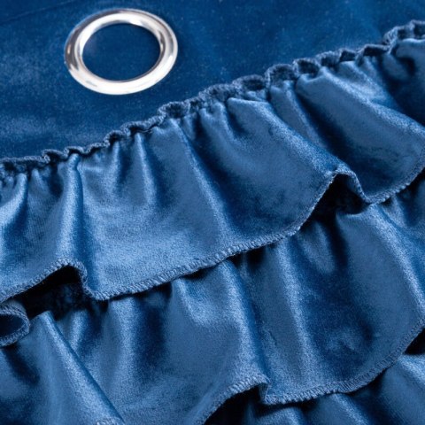 ZASŁONA GOTOWA ERIN 140 X 250 CM GRANATOWY ZASŁONA GOTOWA ERIN 140 X 250 CM GRANATOWY