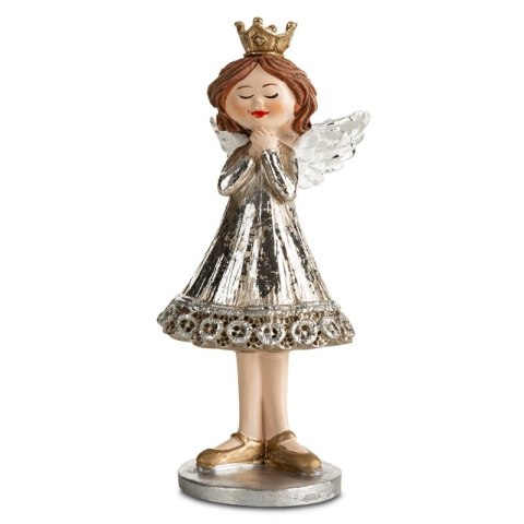 FIGURKA ŚWIATECZNA 82A 5 X 5 X 10 CM SREBRNY FIGURKA ŚWIATECZNA 82A 5 X 5 X 10 CM SREBRNY