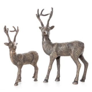 FIGURKA ŚWIATECZNA M165A 22 X 9 X 42 CM STALOWY