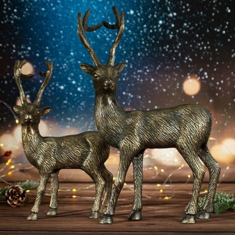 FIGURKA ŚWIATECZNA M165B 17 X 7 X 39 CM STALOWY FIGURKA ŚWIATECZNA M165B 17 X 7 X 39 CM STALOWY