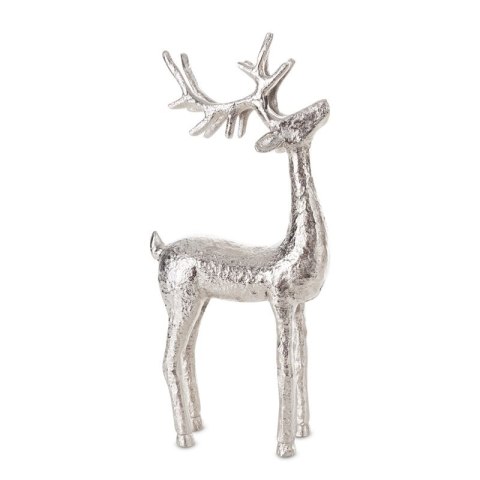 FIGURKA ŚWIATECZNA M166A 16 X 6 X 39 CM SREBRNY FIGURKA ŚWIATECZNA M166A 16 X 6 X 39 CM SREBRNY