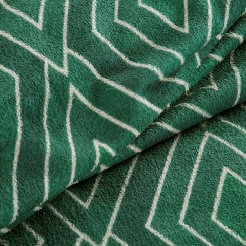KOC D91 GEO 02 150 X 200 CM ZIELONY KOC D91 GEO 02 150 X 200 CM ZIELONY