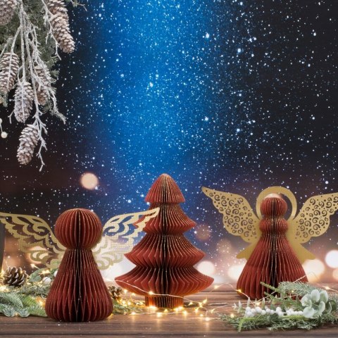 OZDOBA ŚWIĄTECZNA PA 97 15 X 20 X 30 CM BORDOWY OZDOBA ŚWIĄTECZNA PA 97 15 X 20 X 30 CM BORDOWY