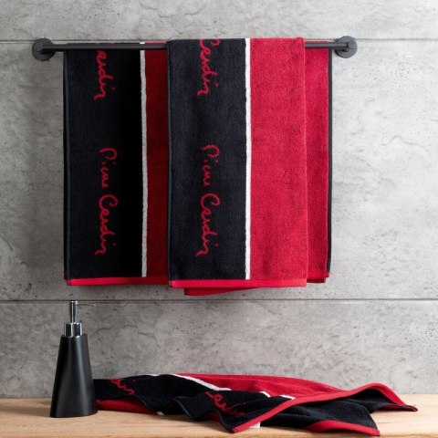 RĘCZNIK LUCA 70 X 140 CM CZERWONY