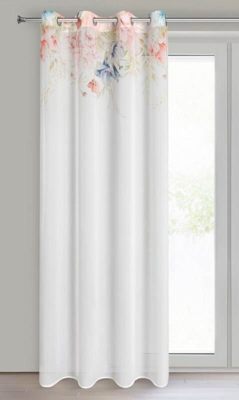 ZASŁONA GOTOWA ARLENA 135 X 250 CM BIAŁY ZASŁONA GOTOWA ARLENA 135 X 250 CM BIAŁY