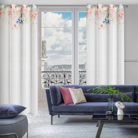 ZASŁONA GOTOWA ARLENA 135 X 250 CM BIAŁY ZASŁONA GOTOWA ARLENA 135 X 250 CM BIAŁY