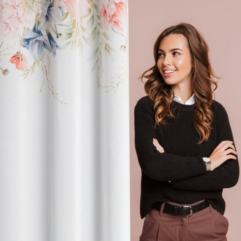 ZASŁONA GOTOWA ARLENA 135 X 250 CM BIAŁY ZASŁONA GOTOWA ARLENA 135 X 250 CM BIAŁY