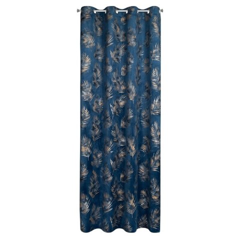 ZASŁONA GOTOWA GLORIA 140 X 250 CM GRANATOWY ZASŁONA GOTOWA GLORIA 140 X 250 CM GRANATOWY