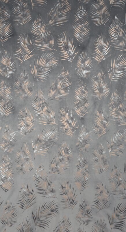 ZASŁONA GOTOWA GLORIA 140 X 250 CM STALOWY ZASŁONA GOTOWA GLORIA 140 X 250 CM STALOWY