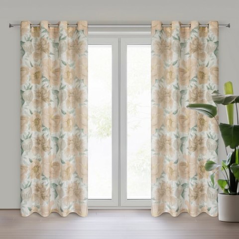 ZASŁONA GOTOWA KARLA 140 X 250 CM NATURALNY ZASŁONA GOTOWA KARLA 140 X 250 CM NATURALNY