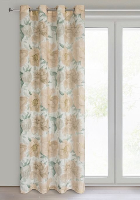 ZASŁONA GOTOWA KARLA 140 X 250 CM NATURALNY ZASŁONA GOTOWA KARLA 140 X 250 CM NATURALNY