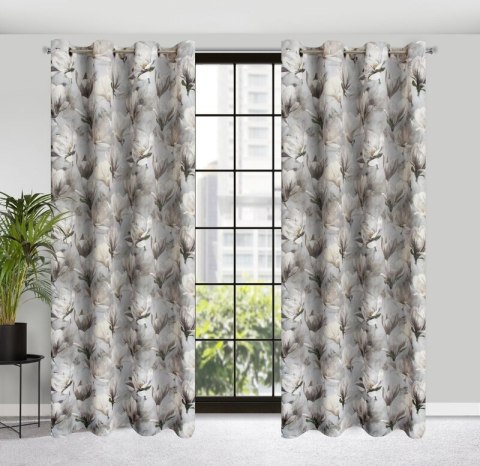 ZASŁONA GOTOWA LARI 140 X 250 CM POPIELATY ZASŁONA GOTOWA LARI 140 X 250 CM POPIELATY