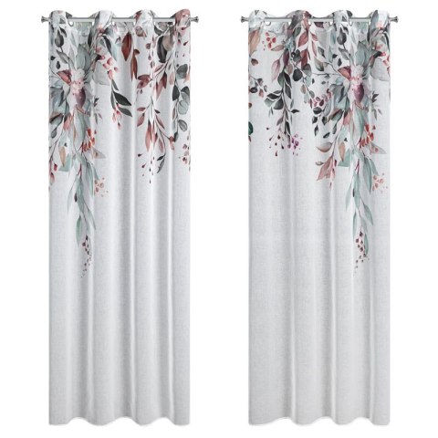 ZASŁONA GOTOWA MEG 140 X 260 CM BIAŁY ZASŁONA GOTOWA MEG 140 X 260 CM BIAŁY