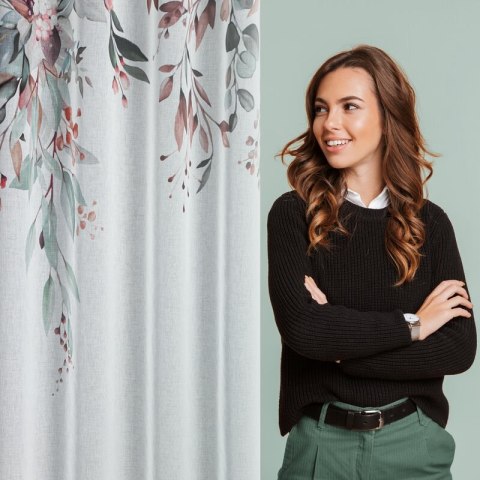 ZASŁONA GOTOWA MEG 140 X 260 CM BIAŁY ZASŁONA GOTOWA MEG 140 X 260 CM BIAŁY