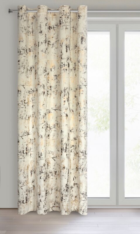 ZASŁONA GOTOWA TONIA 140 X 250 CM KREMOWY ZASŁONA GOTOWA TONIA 140 X 250 CM KREMOWY