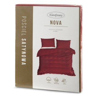 KOMPLET POŚCIELI NOVA3 180 X 200 CM CZERWONY