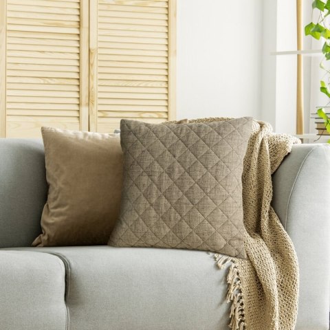 POSZEWKA LEN 1 45 X 45 CM CIEMNOBEŻOWY POSZEWKA LEN 1 45 X 45 CM CIEMNOBEŻOWY