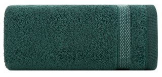 RĘCZNIK RIKI (07) 50 X 90 CM CIEMNOZIELONY