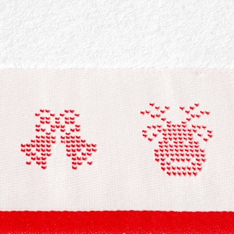 RĘCZNIK ŚWIATECZNY NOEL01 70 X 140 CM BIAŁY RĘCZNIK ŚWIATECZNY NOEL01 70 X 140 CM BIAŁY