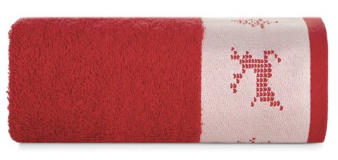 RĘCZNIK ŚWIATECZNY NOEL02 70 X 140 CM CZERWONY RĘCZNIK ŚWIATECZNY NOEL02 70 X 140 CM CZERWONY