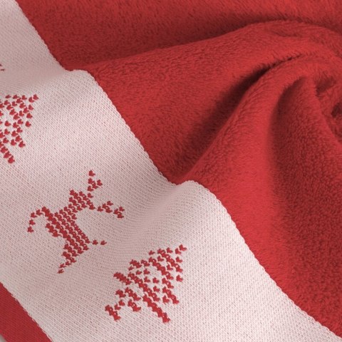 RĘCZNIK ŚWIATECZNY NOEL02 70 X 140 CM CZERWONY RĘCZNIK ŚWIATECZNY NOEL02 70 X 140 CM CZERWONY
