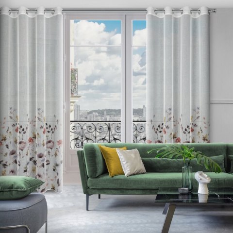 ZASŁONA GOTOWA D91 LAVIN 140 X 250 CM BIAŁY ZASŁONA GOTOWA D91 LAVIN 140 X 250 CM BIAŁY