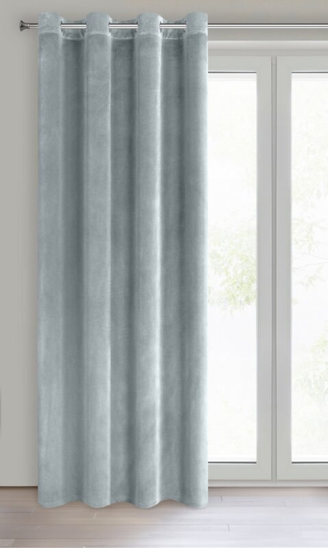 ZASŁONA GOTOWA SAMANTA 140 X 250 CM SZARY ZASŁONA GOTOWA SAMANTA 140 X 250 CM SZARY