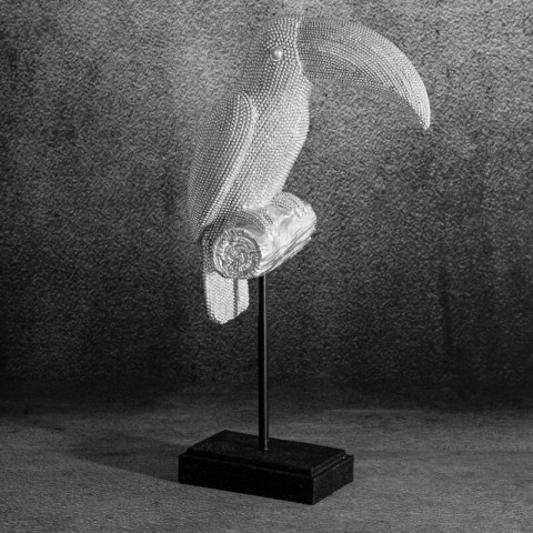 FIGURKA DEKORACYJNA ELDO 22 X 11 X 39 CM SREBRNY FIGURKA DEKORACYJNA ELDO 22 X 11 X 39 CM SREBRNY
