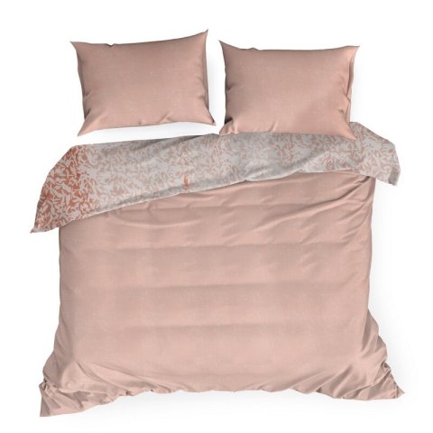 KOMPLET POŚCIELI ESPRIT 01 160 X 200 CM PUDROWY RÓŻ KOMPLET POŚCIELI ESPRIT 01 160 X 200 CM PUDROWY RÓŻ